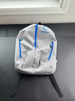 Ceridian Padded Backpack. 18'' x 13  x 9  NWOT
