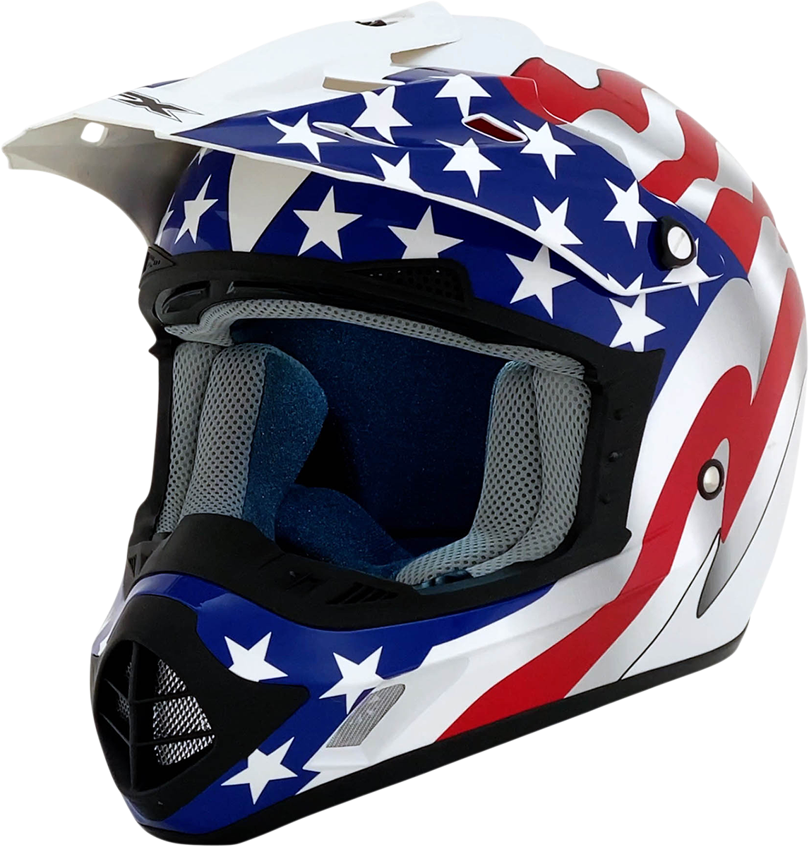 AFX FX-17 Flag Helmet 4XL White 0110-7634 | eBay
