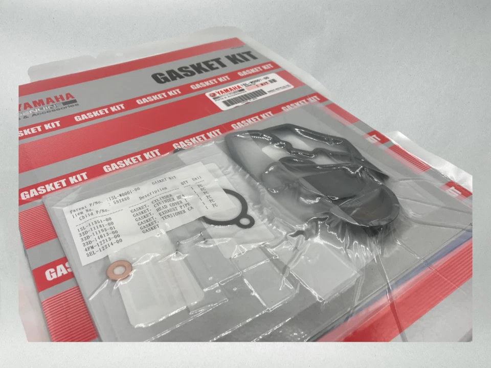 KIT DE JUNTA DE EXTREMO SUPERIOR YAMAHA OEM 2014-2017 YZ450F YZ 450F 450 1SL-W0001-00-00 1 Foto 3 de 4