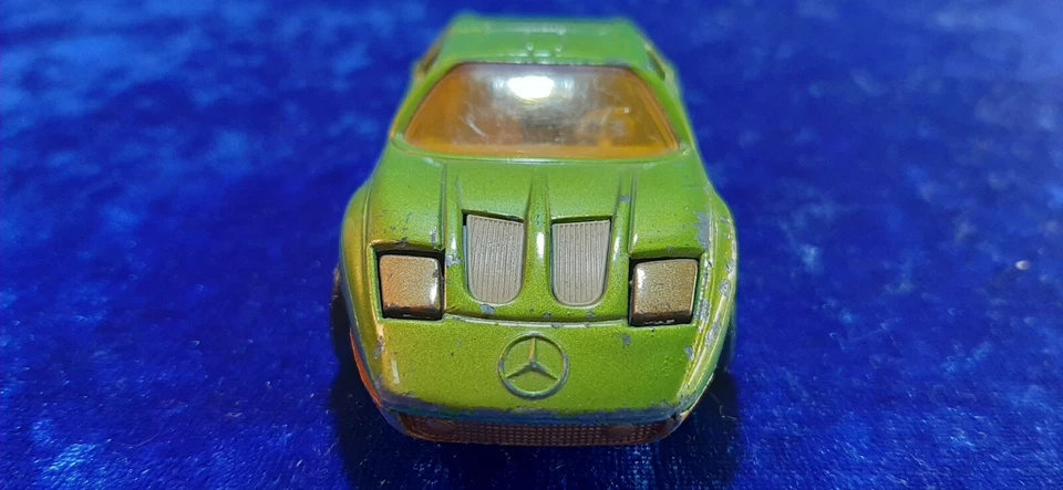 *M6 VINTAGE MATCHBOX SPPED KING K-30 MERCEDES C III  MODELLINO AUTO ANNI 70 80 - Immagine 2 di 4