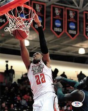 RICHAUN HOLMES signed 8x10 photo PSA/DNA Bowling Green Autographed Sacramento Ki