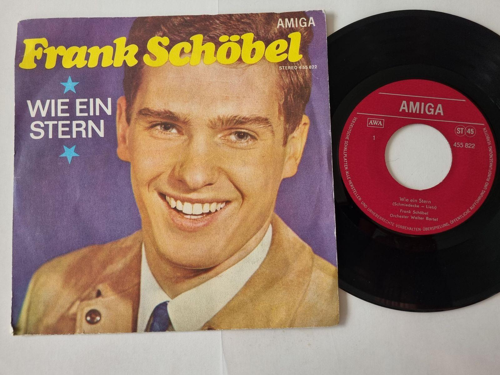 7"" Single Frank Schöbel - Wie ein Stern Vinyl Amiga