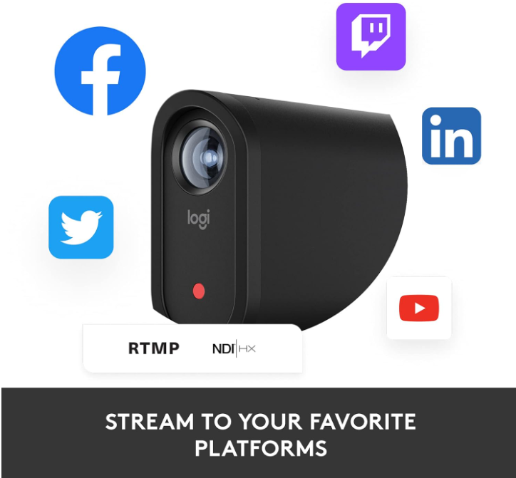 Hot Logitech Mevo Start wireless live streaming camera, 1080p HD, app control eBay