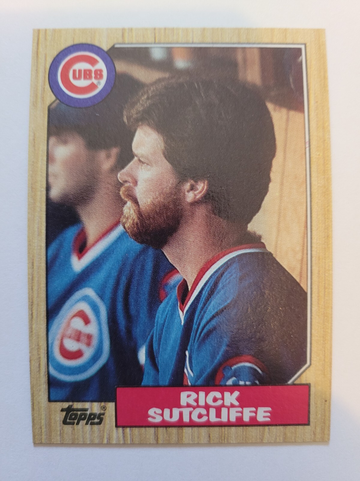 1987 TOPPS RICK SUTCLIFFE #142 NM
