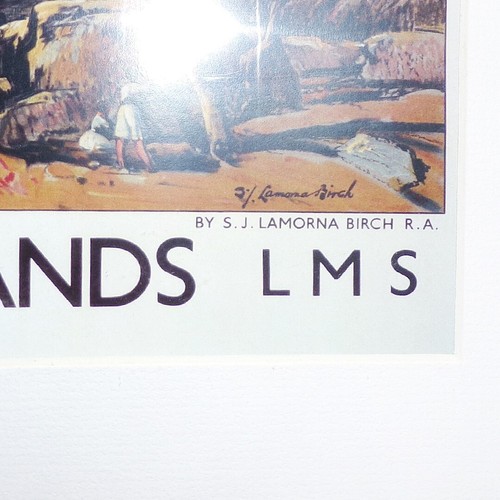 LNER Railway Travel Poster Print Scottish Landscape Art Western Highlands VTG - Picture 6 of 11