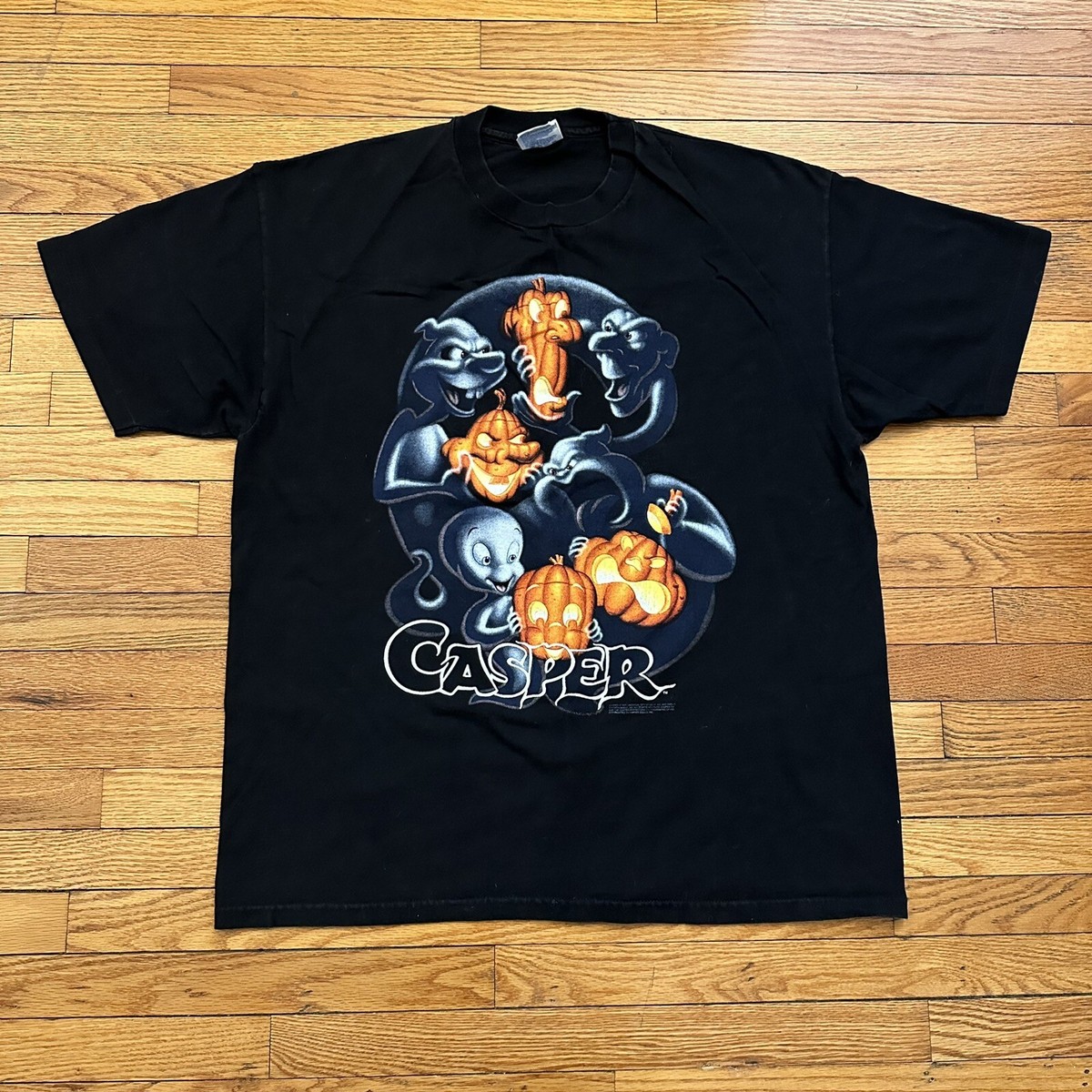 Vintage 1993 Casper the Friendly Ghost Halloween T-Shirt XL Men