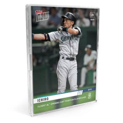 2019 JAPAN MLB OPENING DAY SET TOPPS NOW CARDS 1-5 ICHIRO KIKUCHI PISCOTTY DAVIS