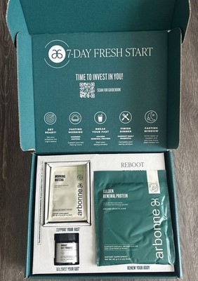Arbonne Fresh Start Detox Kit 7 Day Refresh - expirations in description