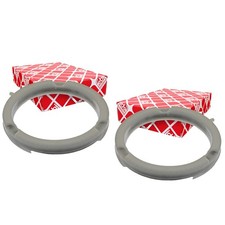 2x FEBI WÄLZLAGER FÜR DOMLAGER VORNE passend für AUDI 100 A6 V8 | 01365