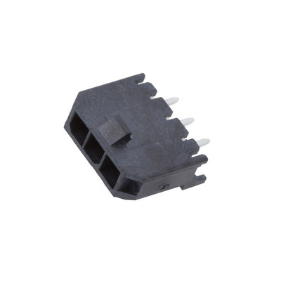 43650-0328 MicroFit 3.0 SR Vert TH Peg 15Au 3Ckt MOLEX
