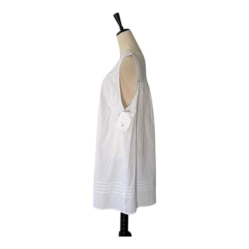 Eileen West Sleeveless White 100% Cotton Lawn Romantic Nightgown X-Large - Bild 13 von 13