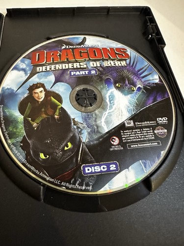 Dragons: Defenders of Berk - Part 2 DVD Dreamworks Rare OOP Tested - Picture 8 of 8
