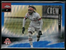 2021 Topps Chrome MLS #159 Achara Blue Refractor #/d 025/199 Toronto FC