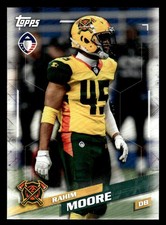 2019 Topps AAF #52 Rahim Moore