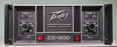  PEAVEY CS800 POWER AMPLIFIER-LOOKS NICE-TESTED-PACKAGED WELL-FAST SHIPPING!!!