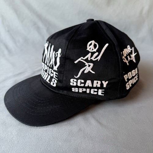 Mint w TAG! Spice Girls Vintage 1997 Embroider Hat Ginger Baby Sporty Scary Posh - Picture 9 of 13
