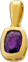 Amethyst AnhäNger Gold 585 14K Nat Afrikanischer Amethyst