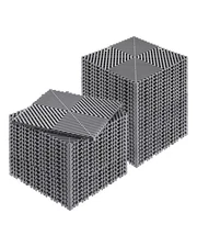 Uimoso Drainage Mat Drainage Floor Mat 12” x 12” Modular Interlocking Cushion