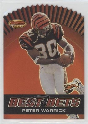 2000 Bowman's Best Bets Peter Warrick #B6 Rookie RC k5i