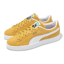 Puma Suede Classic Amber White Men Unisex Lifestyle Casual Shoes 399781-04