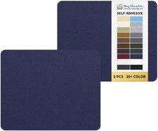 KING MOUNTAIN Canvas Repair Patch 9 X11 Inch 2 Pcs Self-Adhesive Waterproof Fabr