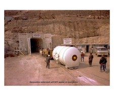Husky Pup Underground Nuclear Test PHOTO from Operation Anvil Atomic Bomb 5x7
