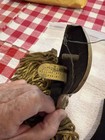 19th C Royal Italian Army Fringed Gilt-Metal Epaulettes GALLICO DONATO TORINO — photo 3