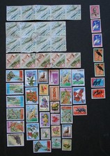 Seven (7) MNH and sixty-six (66) used or CTO (Canceled-to-Order) stamps, Congo