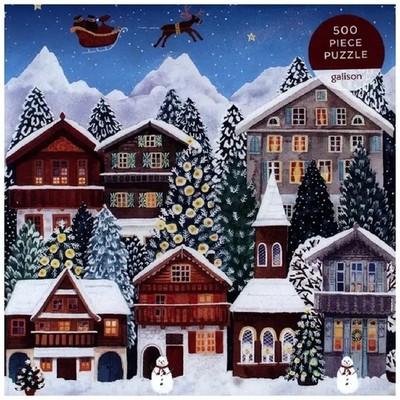 Yuletide Village 500 Piece Puzzle | Englisch | Spiel | 2022 | Abrams & Chronicle