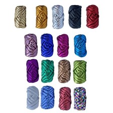 Chunky Yarn Tube Giant Yarn 500G Knitting Washable Hand Knit Jumbo Tubular Yarn