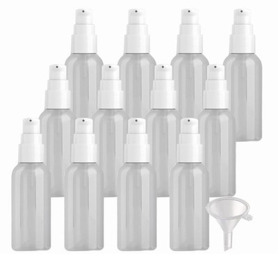 12er Pack 50ml kleine Sprühflaschen leer feiner Nebel Mini Reiseflaschen für Luquid
