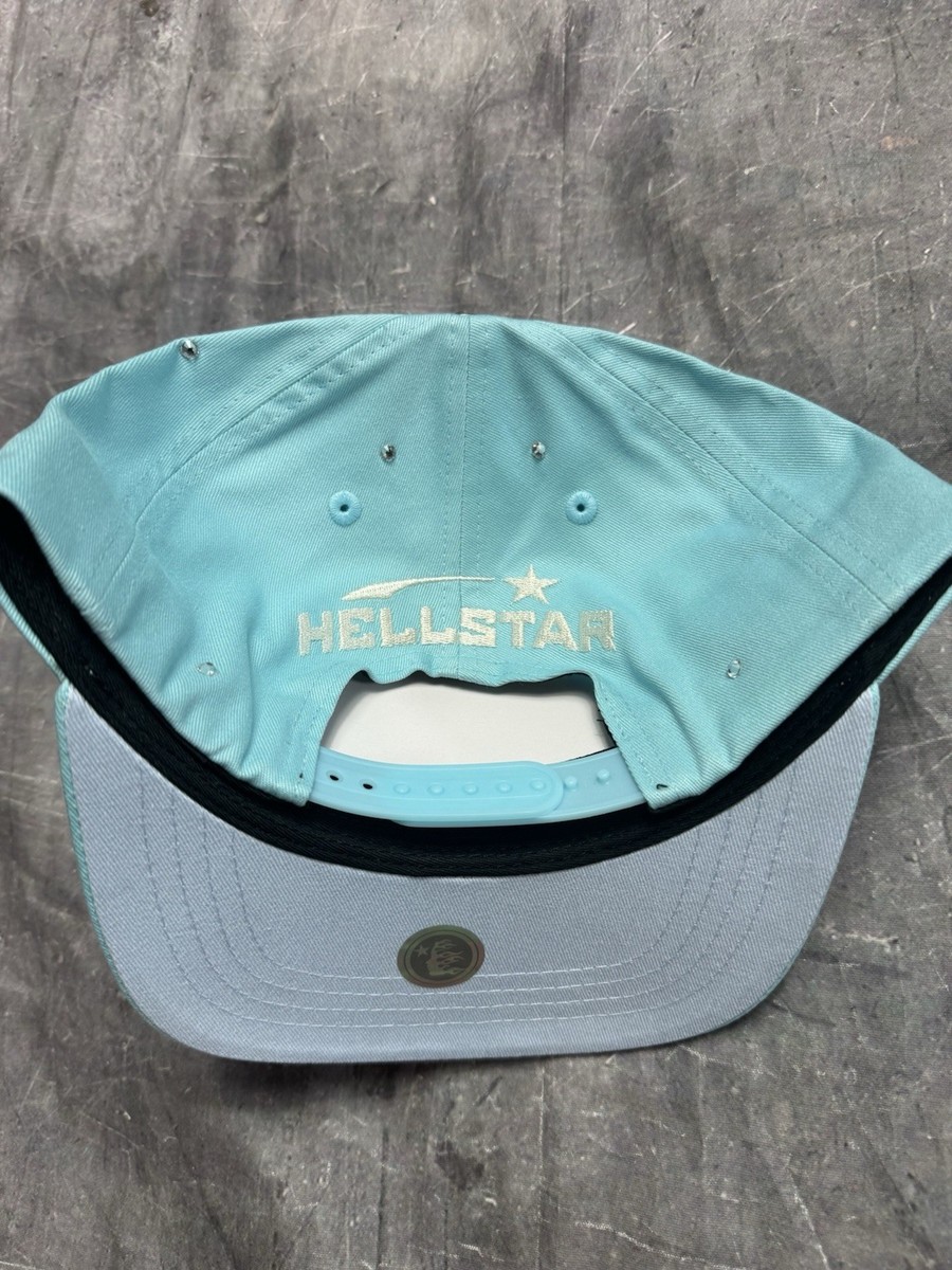 Hellstar Rhinestone Logo Hat In Blue - NEW! | eBay