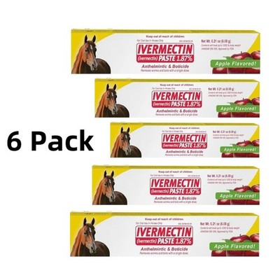 6 Tubes Apple Horse Wellness Paste  Limited Time Discount, Easy Care, EXP 1/2028
