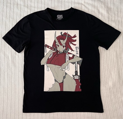 Gamer Supps GS Waifu Shirt S4.6: Men’s LG 20” X 27” Yokai Artist Dat YunYang