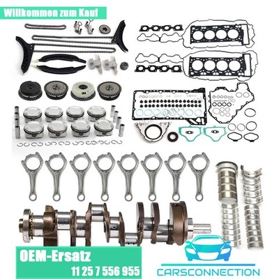 N63 4.4TT Motor Kolben Dichtung Wiederaufbau Kit w / Kurbelwelle Rod Timing VVT