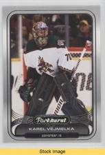 2023-24 Upper Deck Parkhurst Silver Foil Karel Vejmelka #18 READ t6a