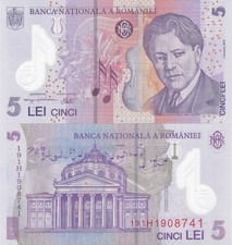 Romania - 5 Lei 2018 ( 2019 ) UNC Polymer - P. 118 Lemberg-Zp