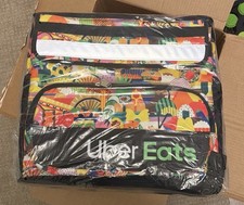 NEW RARE UberEats Limited Edition Artist Series X-Large Delivery Bag BackPack