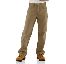 Carhartt FR Work Pants~Loose Fit~Khaki Canvas~38"x36"~(BN0159-FRM)~New w/tags