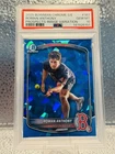 2025 Bowman Chrome Sapphire Roman Anthony SP IMAGE VARIATION PSA 10 Red Sox
