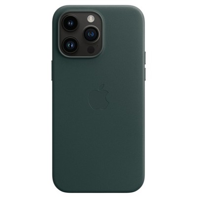 Leder-Case MagSafe Apple iPhone 14 Pro Max - Forest Green