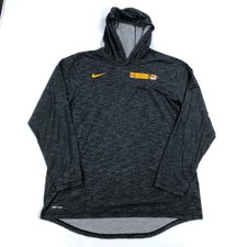 Nike Dri-Fit Missouri Tigers Pullover Hoodie Shirt Mens XL Black Gray Activewear
