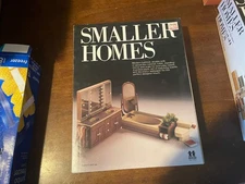 tomy smaller homes bathroom bath dollhouse miniatures set brand new in box 