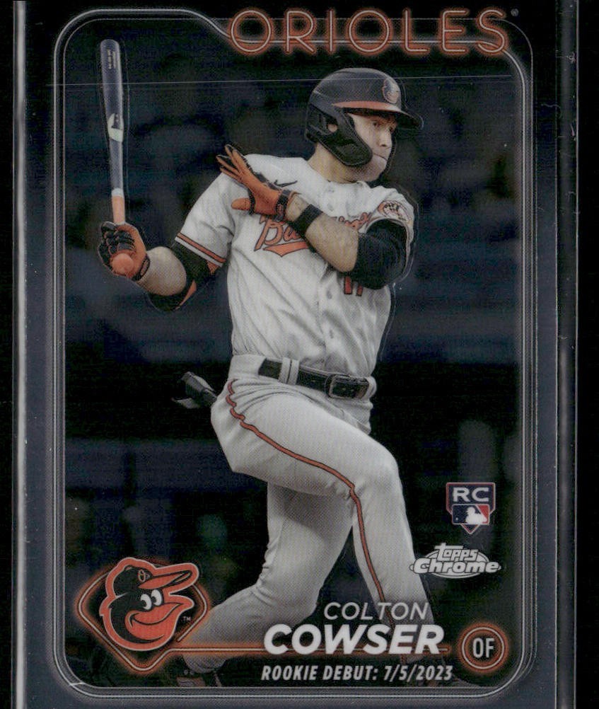 2024 Topps Chrome Update -Rookie Debut Colton Cowser #USC154 (RC)