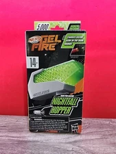 Nerf Pro Gelfire Nightfall Hopper & 5000 Glow in The Dark Dehydrated Rounds P...