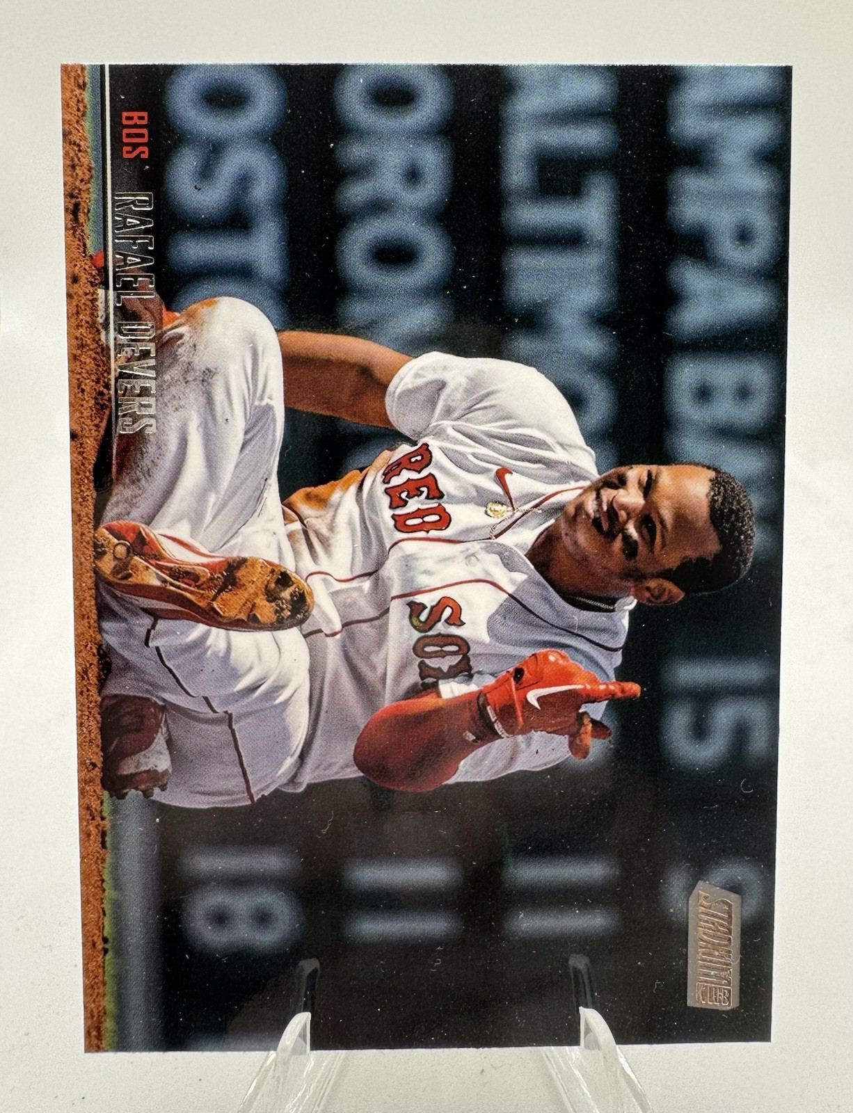 2021 Stadium Club #8 Rafael Devers Boston Red Sox