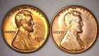 1954 1955-S 1C Lincoln Wheat Cent (2 Coins) BU 26lct0713-2