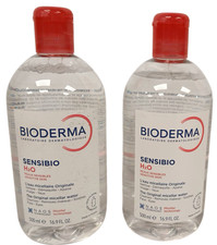  2-PACK  Bioderma Sensibio H2O Micellar Water Makeup Remover Cleanser - 16.9oz