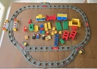 LEGO DUPLO 2745 Deluxe Battery Cargo Train 1996 Vintage Near Complete No Box
