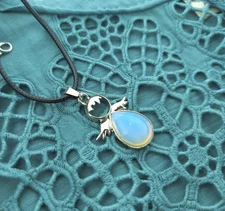 Aura Cleansing Spell Pendant Necklace Talisman Amulet - Witch Owned